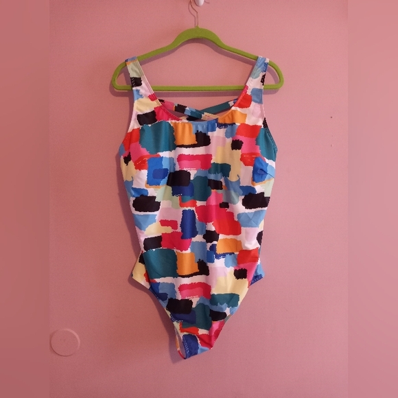 Holipick Other - Holipick Colorful One Piece Swimsuit Sz 22w